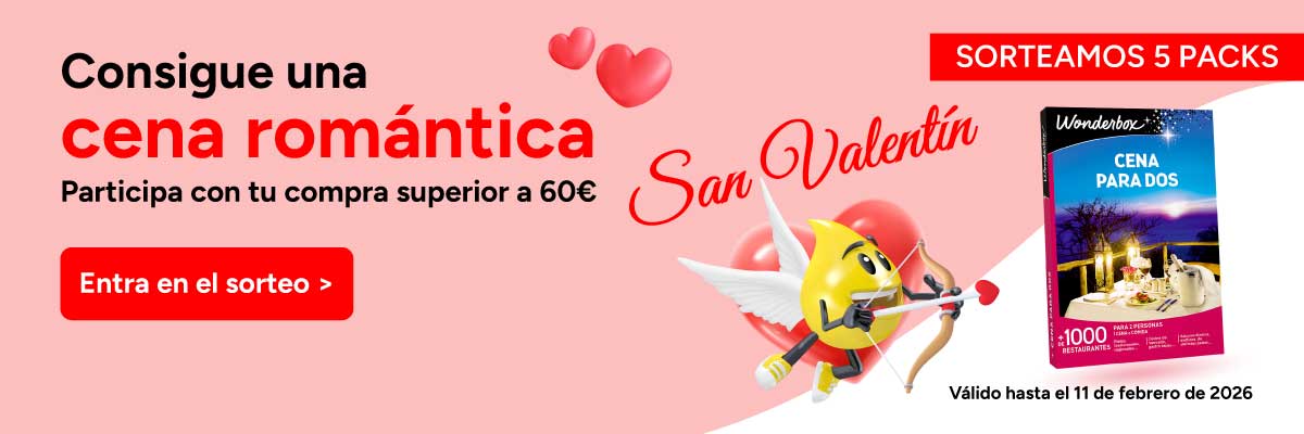Consigue una cena romántica en San Valentín