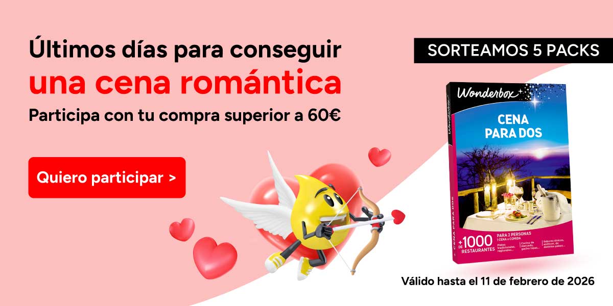 Últimos días para participar en el sorteo de San Valentín