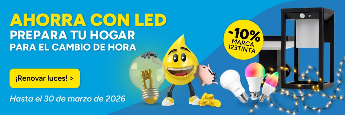 Ahorra con el 10% en LED
