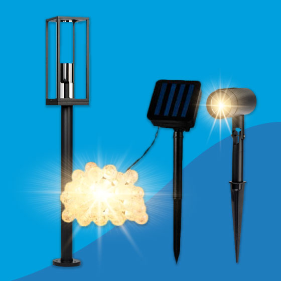 Comprar iluminación de jardín