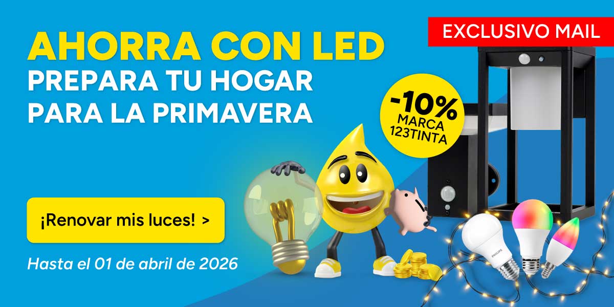 10% de descuento en LED para tu hogar