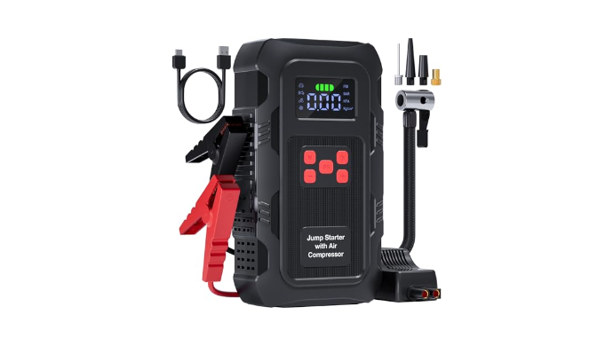HPBS 5000A Jump Starter with Air Compressor