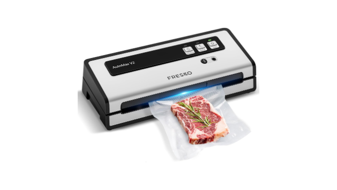 FRESKO Vacuum Sealer Machine with Automatic Bag De...