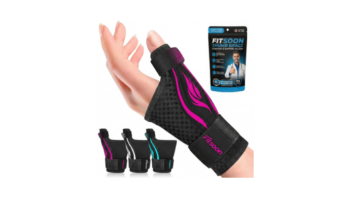 Thumb Wrist Brace | Upgraded Thumb Spica Splint St...