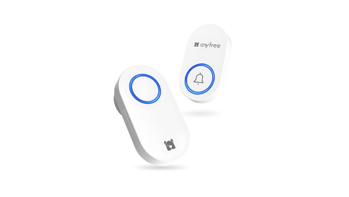 anyfree Wireless Doorbell No Battery Needed