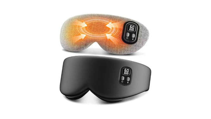 Anydance Heated Eye Mask - Cordless Eye Mask for D...