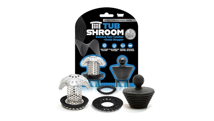 TubShroom Ultra Revolutionary Bath Tub Drain Prote...