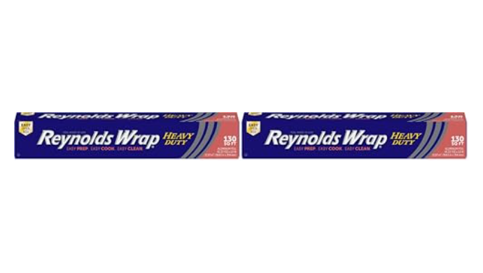 2-Pack Reynolds Wrap Heavy Duty Aluminum Foil Roll