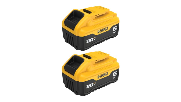 DEWALT 20V MAX XR Battery 6 Ah Lithium Ion