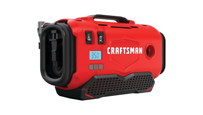 CRAFTSMAN V20 Tire Inflator Portable Air Compresso...