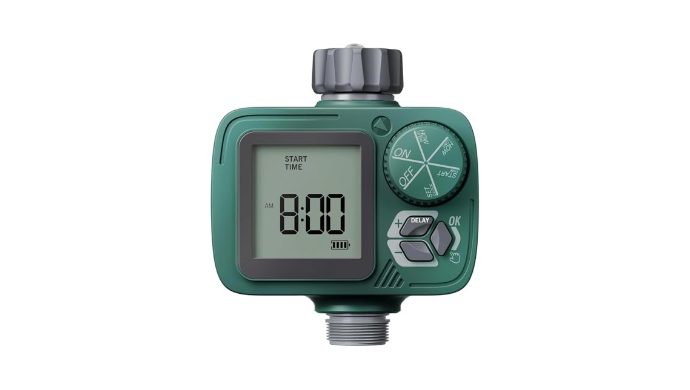 Sprinkler Timer: Programmable Hose Timer with Rain...