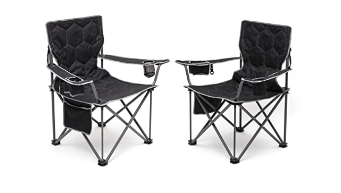 2-Pack SUNNYFEEL Camping Chairs for Adults