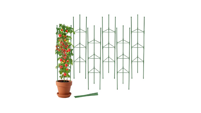 MYMULIKE 6 Pack Tomato Cages for Garden