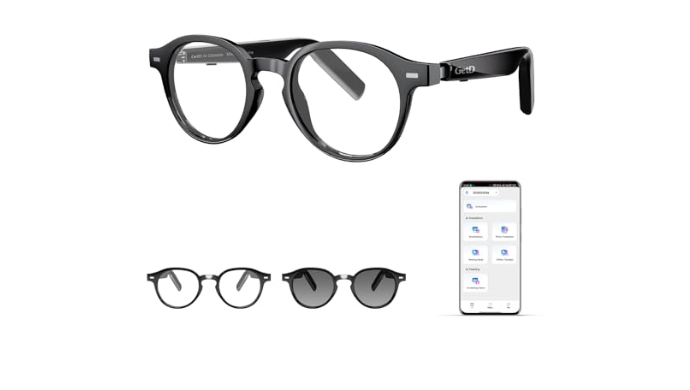 GetD 2026 AI Smart Glasses for Men Women