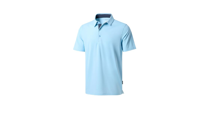 Men's Golf Shirts Dry Fit Moisture Wicking Perform...