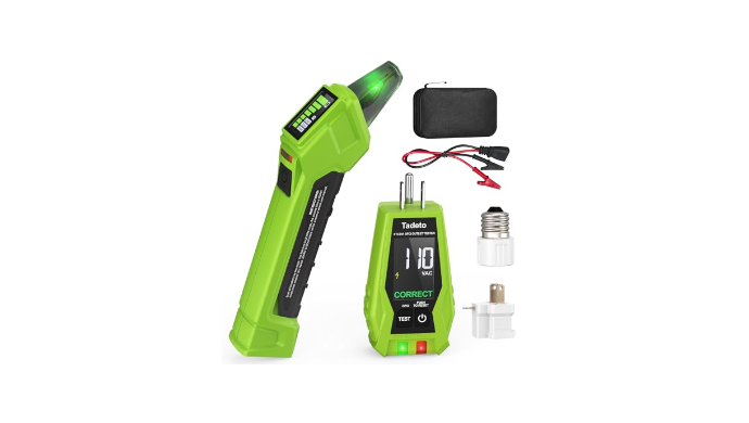 Tadeto Circuit Breaker Finder Tool with Outlet Tes...