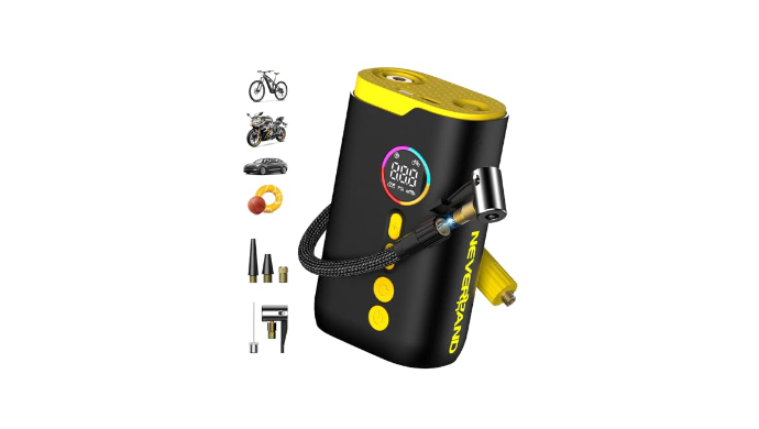 NEVERLAND Tire Inflator Portable Air Compressor - ...