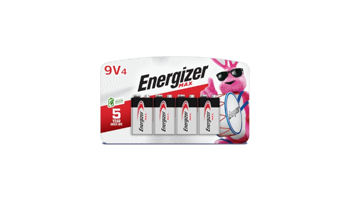 Energizer MAX 9V Batteries (4 Pack)