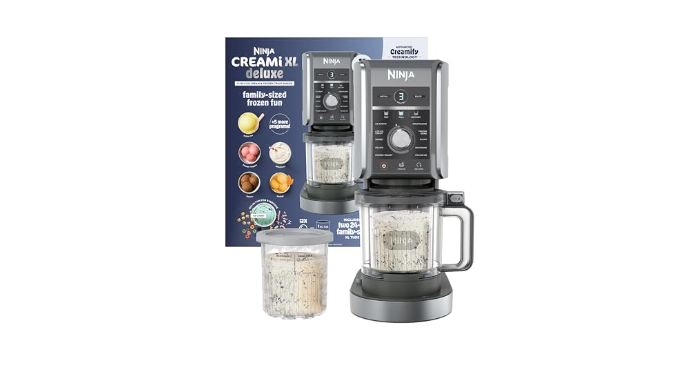 Ninja CREAMi Deluxe Ice Cream Maker | 11-in-1 Crea...