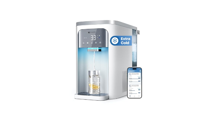 NOVETE Smart Reverse Osmosis Water Filter Countert...