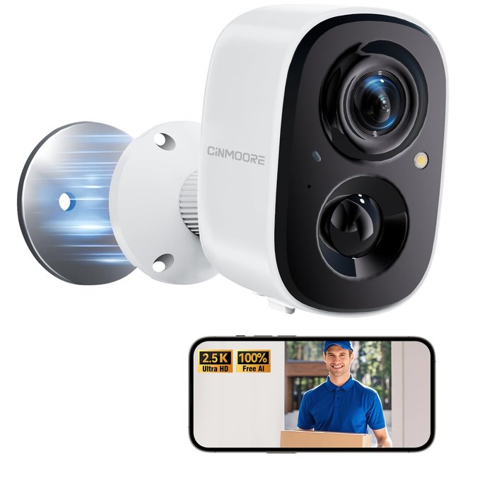2.5K Wireless Home Security Cameras