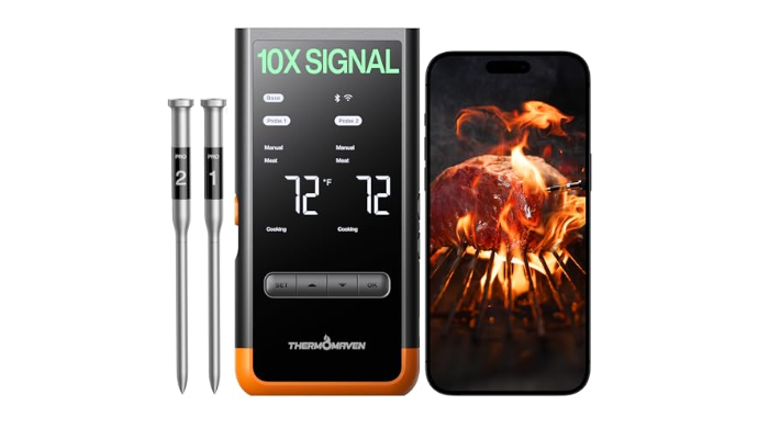 ThermoMaven Sub-1G Wireless Meat Thermometer