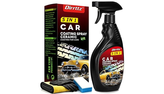 Dirrttz Ceramic Coating for Cars Polish (16 Fl Oz)...