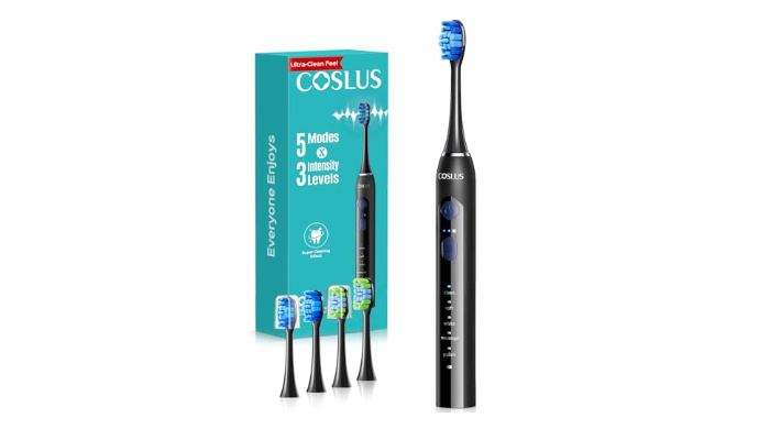 COSLUS C30 Electric Toothbrush for Adults