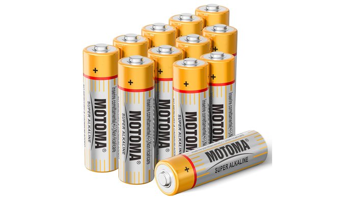 1.5V AA Batteries 12 Pack 1920mAh Alkaline Double ...