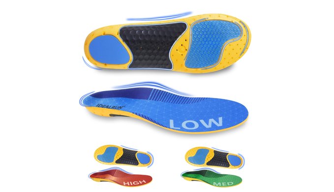 Running Insoles Arch Support Inserts for Men &...