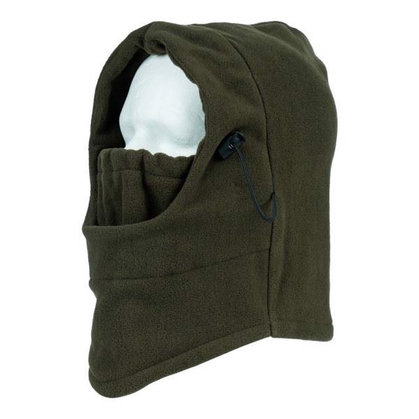 Image of Fleece Balaclava Polar, Oliven, Sort eller Woodland Camouflage
