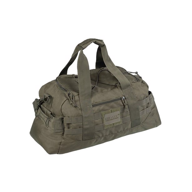 Image of Mil-Tec Flight Bag Combat SM, 25 liter, Oliven eller Sort