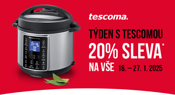 Sleva 20 % na Tescomu