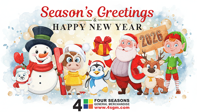 Happy New Year 2026 from Four Seasons General Merchandise