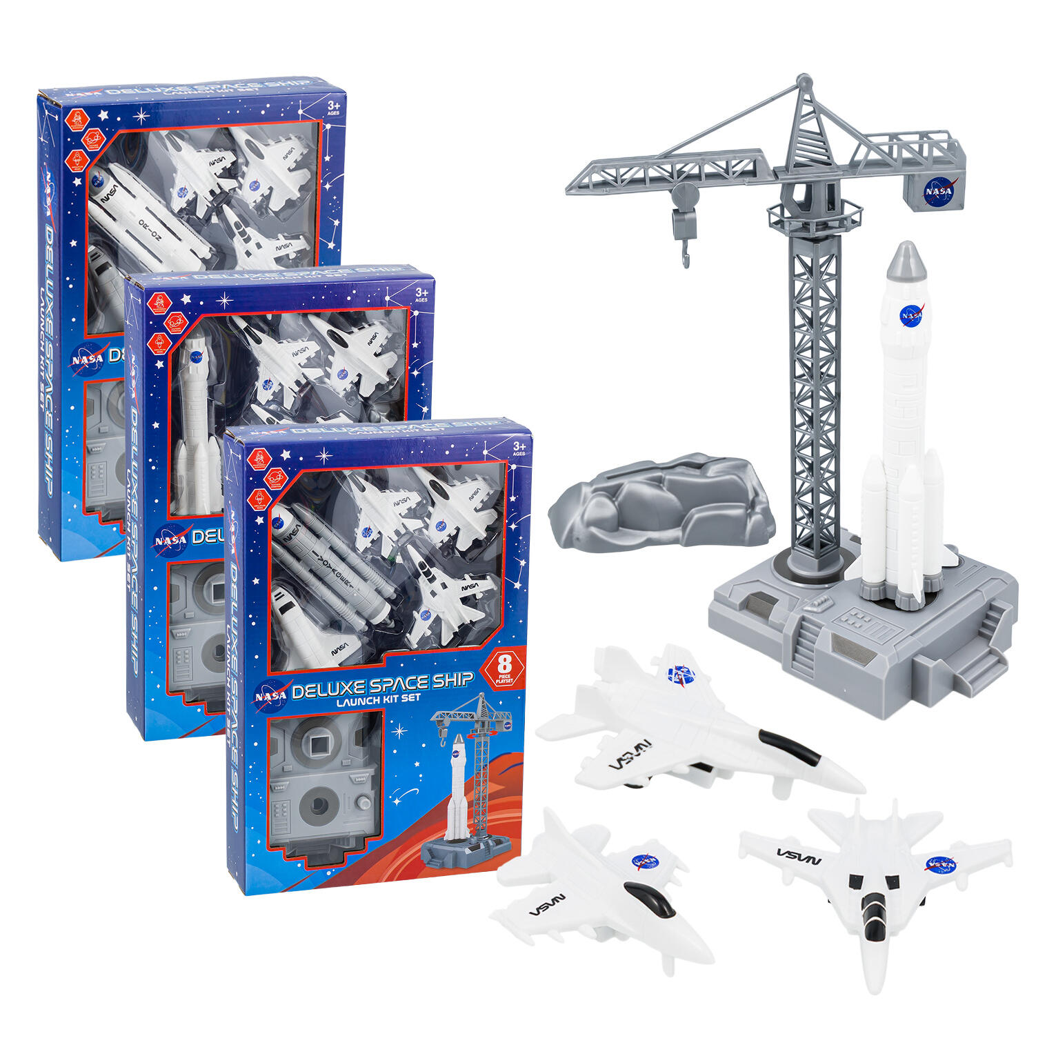 NASA Astronaut Action Figures - 3 Piece