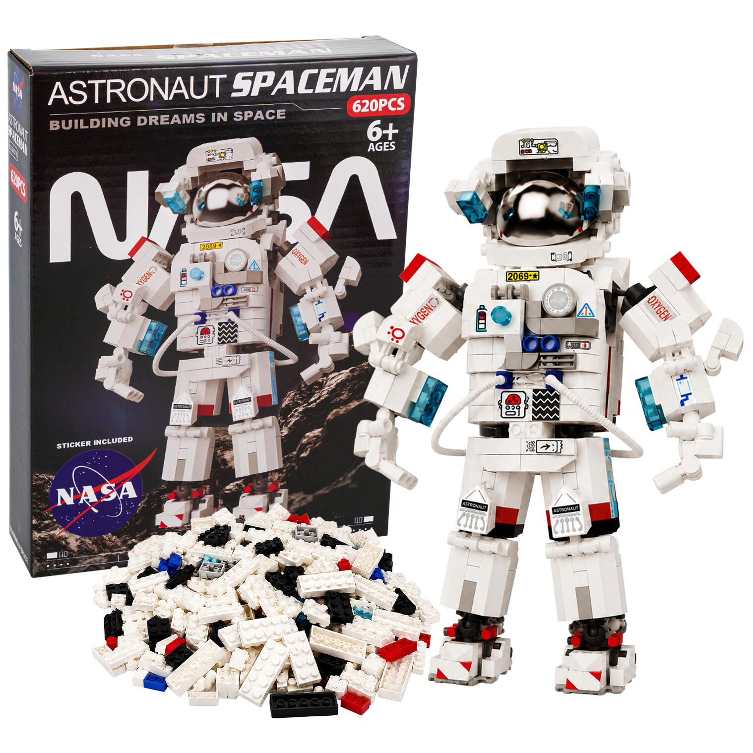 NASA Astronaut Action Figures - 3 Piece