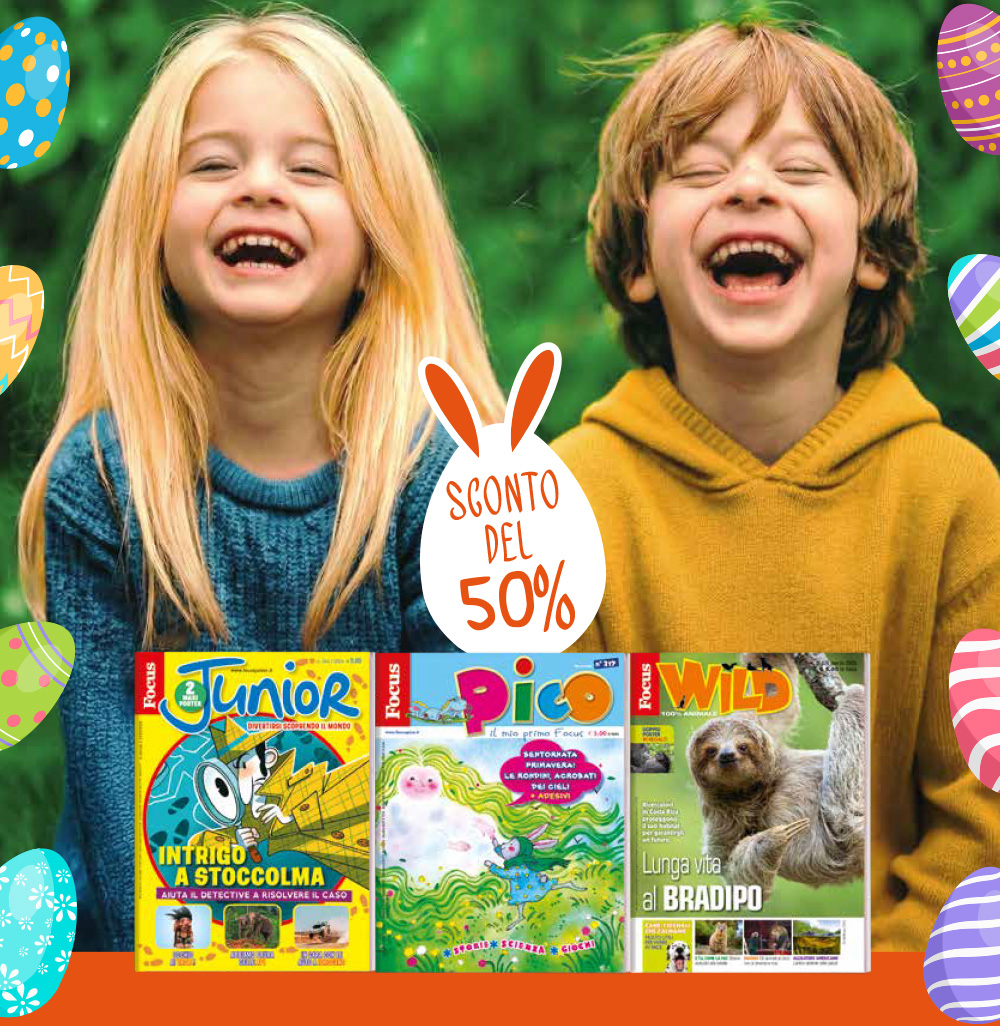Regala Focus Junior, Pico e Wild con un extra sconto del 10%