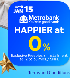 Metrobank Happier at 0%