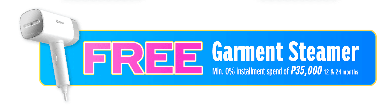 FREE Garment Steamer