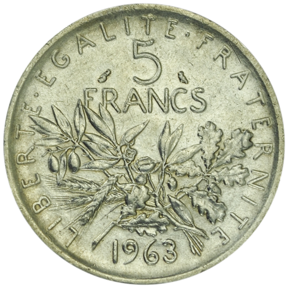 5 Francs Semeuse 1959-1969