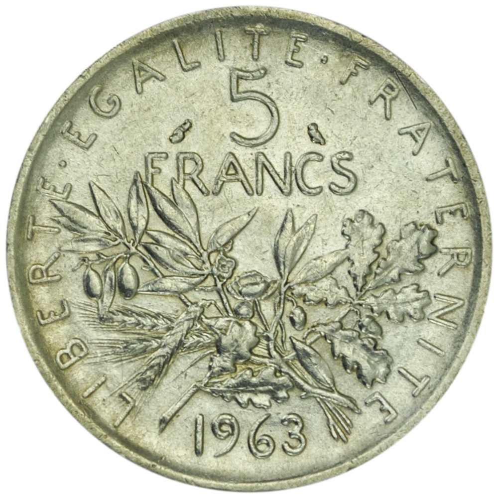 5 Francs Semeuse 1959-1969