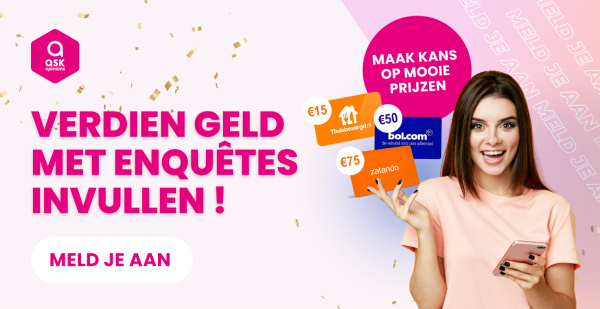 Meld je aan en start met geld verdienen