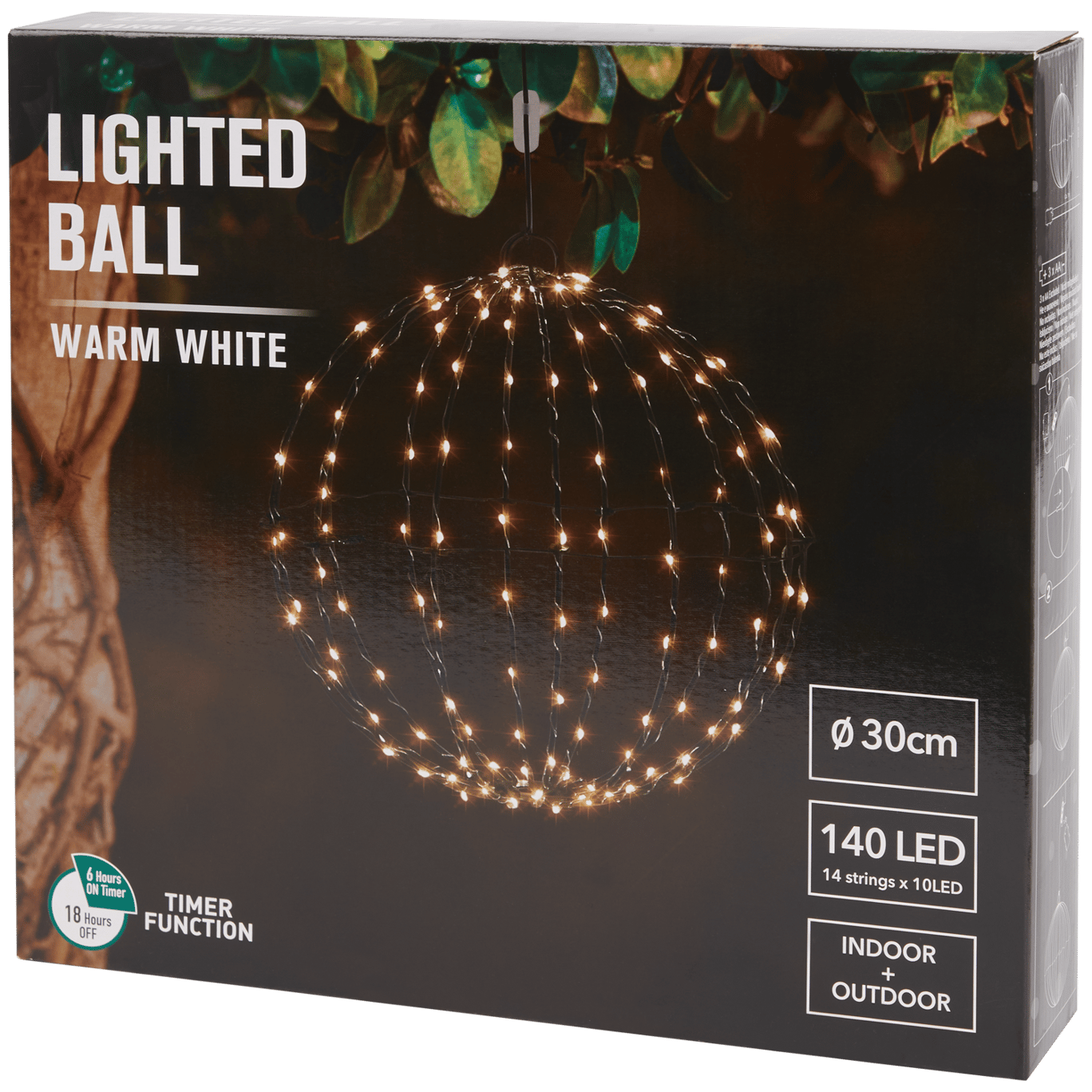 Lichtbol Warm Wit