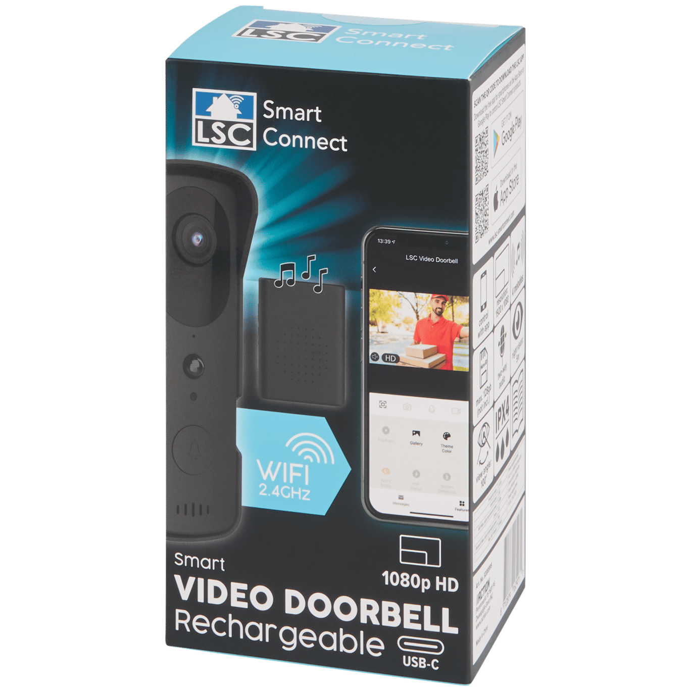 LSC Smart Connect slimme videodeurbel