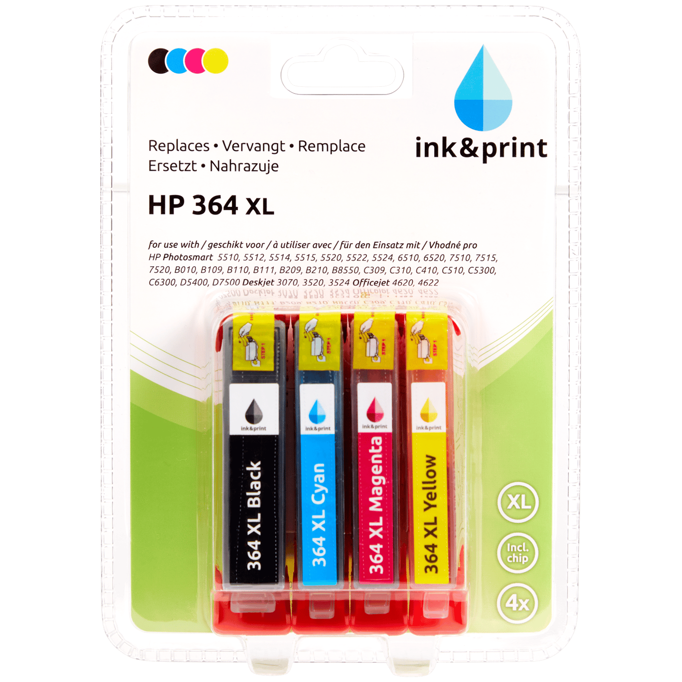 Ink & Print inktcartridges HP 364 XL