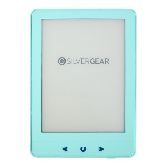 Silvergear e-reader - Blauw