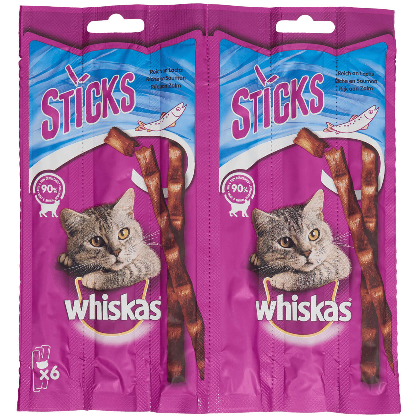 Whiskas kattensticks zalm