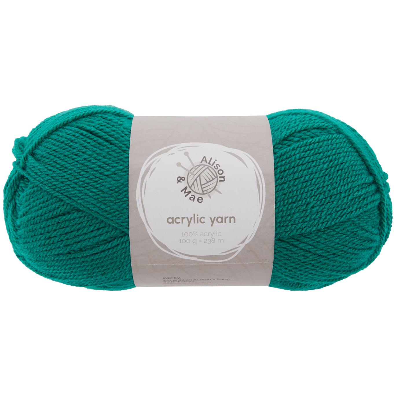 Alison & Mae Essentials breigaren groen