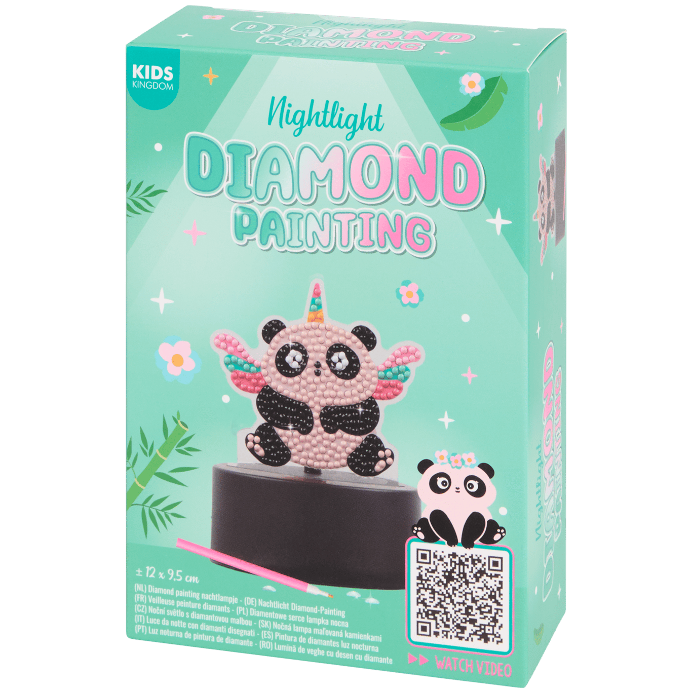 Kids Kingdom diamond painting nachtlamp