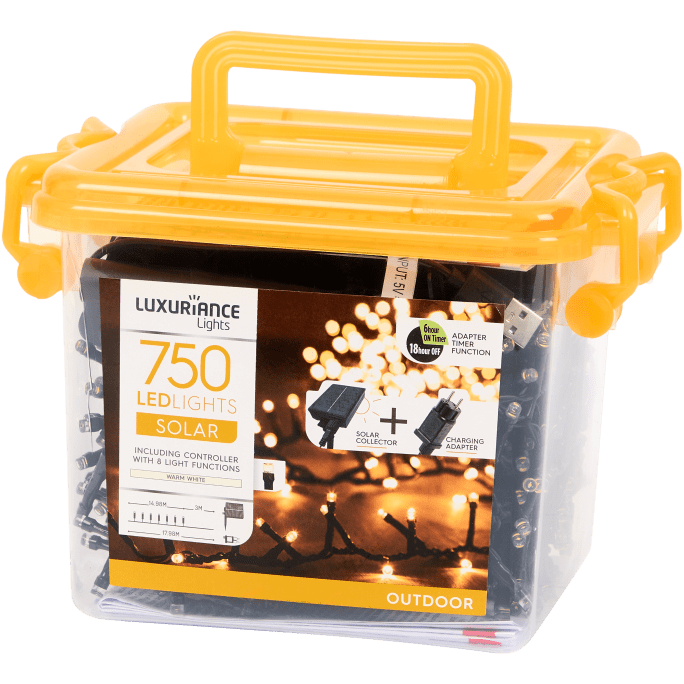 Luxuriance Lights solar kerstverlichting